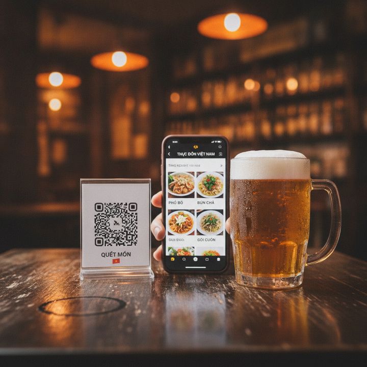 Gọi món QR - không chờ đợi